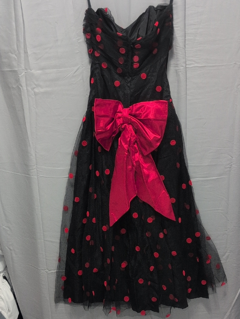 Vintage After Five strapless dress by Julie Duroche - Picture 4 of 8